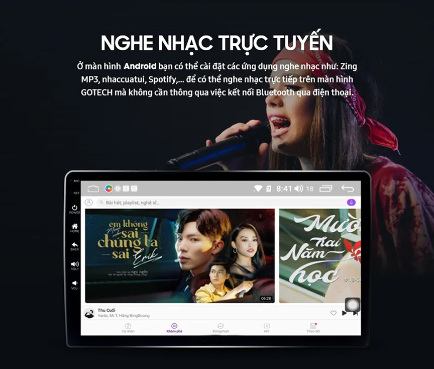 Nghe nhạc trực tuyến